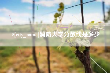 郯城消防大学分数线是多少