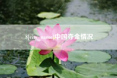 郯城中国夺金情况