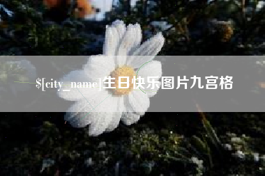 郯城生日快乐图片九宫格