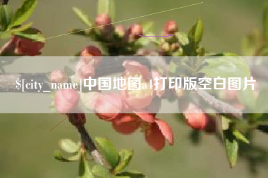 郯城中国地图a4打印版空白图片