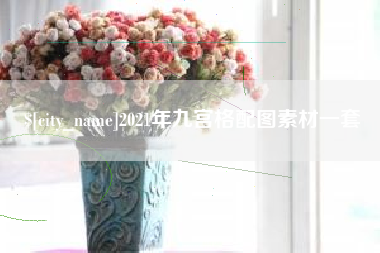 郯城2021年九宫格配图素材一套