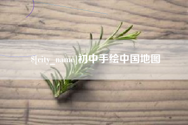 郯城初中手绘中国地图