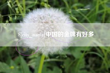 郯城中国的金牌有好多