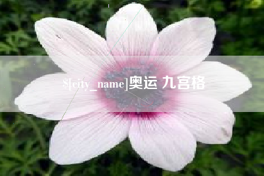 郯城奥运 九宫格