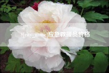 郯城应急救援员价格