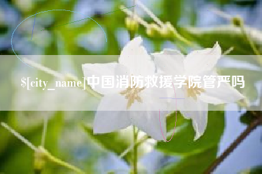 郯城中国消防救援学院管严吗