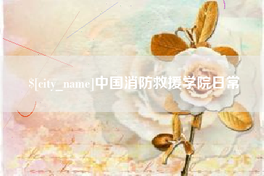 郯城中国消防救援学院日常