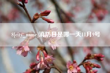 郯城消防日是哪一天11月9号