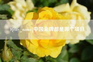 郯城中国金牌都是哪个项目