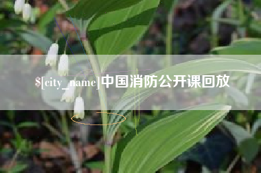 郯城中国消防公开课回放