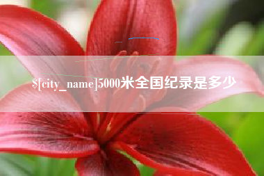 郯城5000米全国纪录是多少