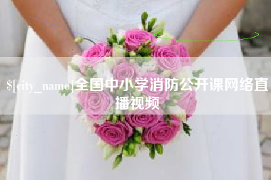郯城全国中小学消防公开课网络直播视频
