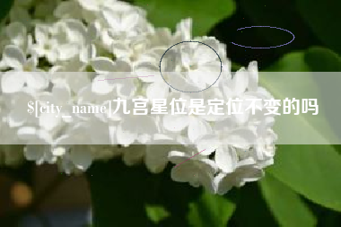郯城九宫星位是定位不变的吗