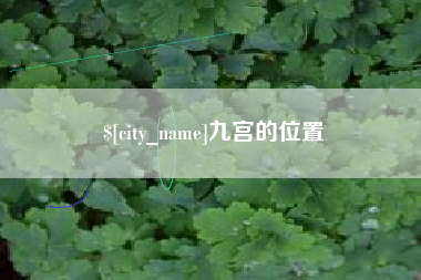 郯城九宫的位置
