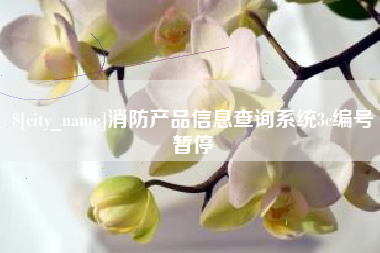 郯城消防产品信息查询系统3c编号暂停