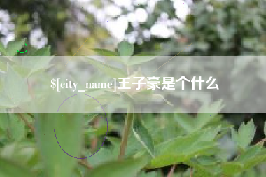 郯城王子豪是个什么