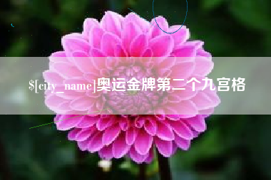 郯城奥运金牌第二个九宫格